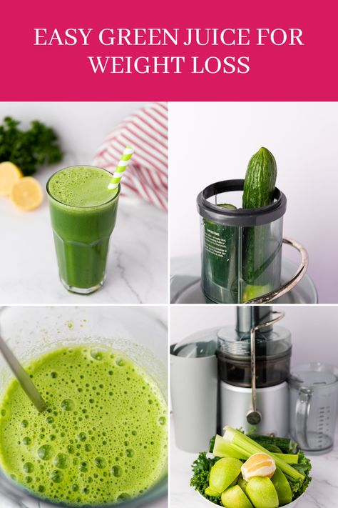 Looking to slim down and boost your health? Check out these best easy green juice recipes designed specifically for weight loss! Discover how a blend of raw ingredients like cucumbers, spinach, and kale can transform into delicious juices that you won't want to miss. Enjoy their vibrant color and refreshing taste while supporting your wellness goals! Get ready to feel energized and light with these fantastic juice ideas that make losing weight enjoyable and nutritious. Lost Weight Juicing, Green Juice Meal Prep, Green Juice Recipes For Flat Tummy, Juicing Recipes For Health Lose Belly, Easy Juicing Recipes For Beginners, Spinach Juice Recipes, Easy Green Juice, Homemade Juice Cleanse, Best Green Juice