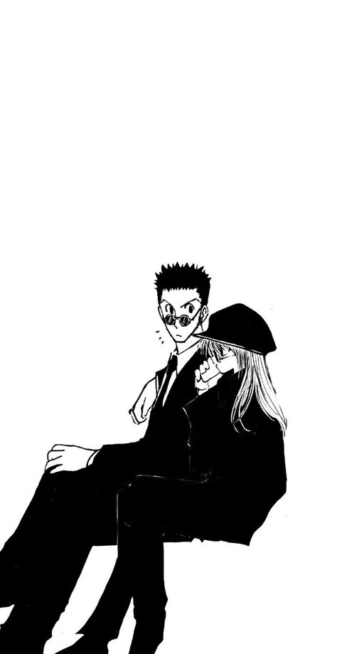 Leopika Wallpaper, Leorio Wallpapers, Leorio Hxh, Hxh Wallpaper, Kurapika Leorio, Darth Vader, Wallpapers, Black And White, Anime