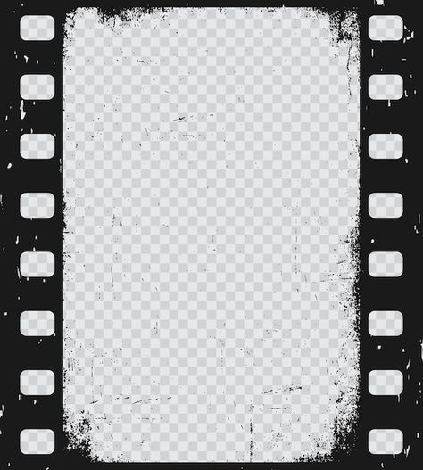 Vector old grunge movie film strip films... | Premium Vector #Freepik #vector #film #strip #old-movie #old-film Movie Film Strip, Vintage Film Strip, Old Grunge, App Frame, Video Frame, Film Tape, Photo Negative, Old Film, Film Effect