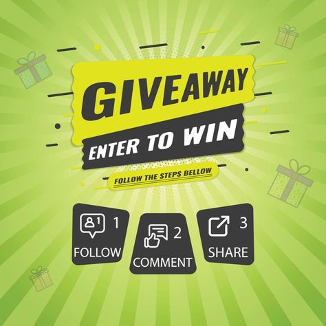 Giveaway quiz contest and announcement for social media feed. Vector template prize win competition with steps Giveaway Announcement, Contest Ideas, Social Media Feed, Vector Template, Logo Banners, Cityscape Photos, Instagram Inspo, Background Banner, Text Effects