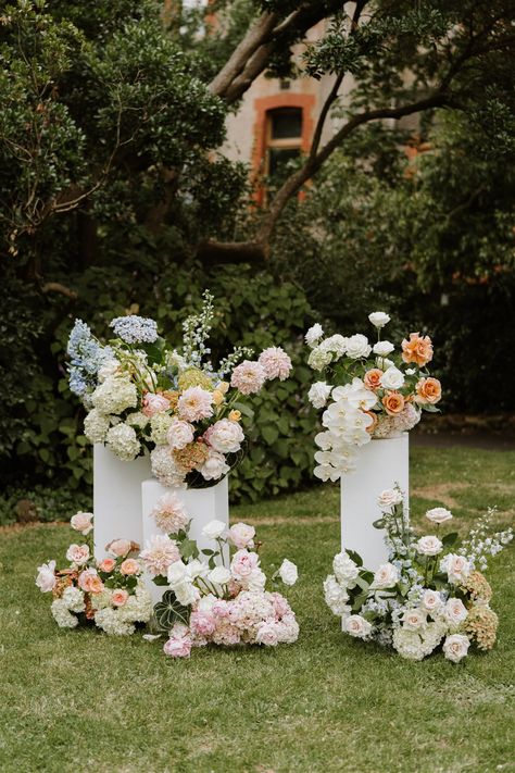 Pastel, Ceremony Arches, Wedding Alters, Wedding Isles, Event Stylist, Dream Wedding Decorations, Wedding Backdrop Design, Wedding Altars, Flower Installation