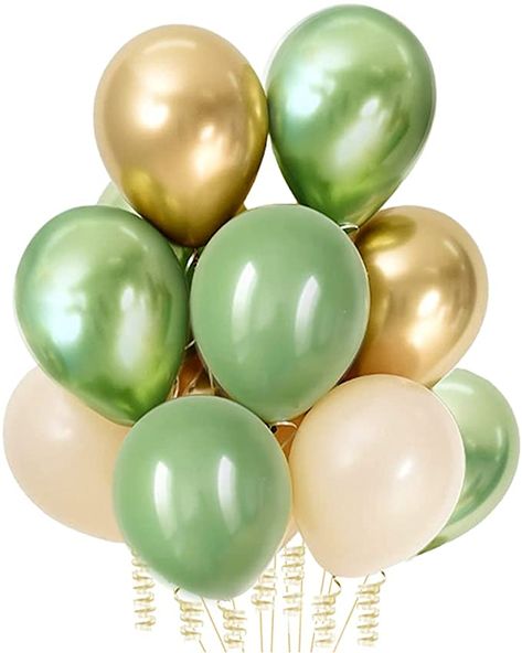 Sage Balloons, Wilderness Party, Fiesta Shower, Jungle Decorations, Wedding Photo Booth Props, Green Balloon, Fiesta Baby Shower, Baby Shower Backdrop, Happy Birthday Parties