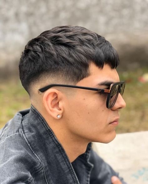 25 Best French Crop Haircuts for Men (2021 Trends) Fesyen Rambut Lelaki, Edgar Haircut, Edgar Cut, Very Short Hair Men, Fade Undercut, Drop Fade Haircut, Mid Fade Haircut, French Crop, Mens Haircuts Short Hair