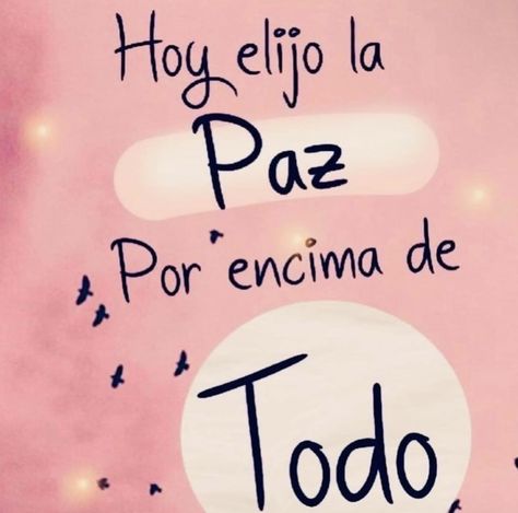 Spanish Inspirational Quotes, Peace Quotes, Motivational Phrases, Positive Mind, God Loves Me, Positive Messages, Life Motivation, Positive Thoughts, Trust God