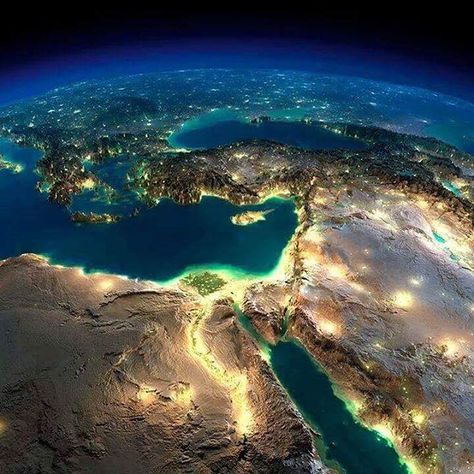 40 Pictures that Show Just How Beautiful Egypt Is | Identity Magazine Satellite Photos Of Earth, Ancient Egypt Map, World Geography Map, Grass Clipart, Earth At Night, Egypt Map, Beautiful Universe, Earth Pictures, Earth Photos