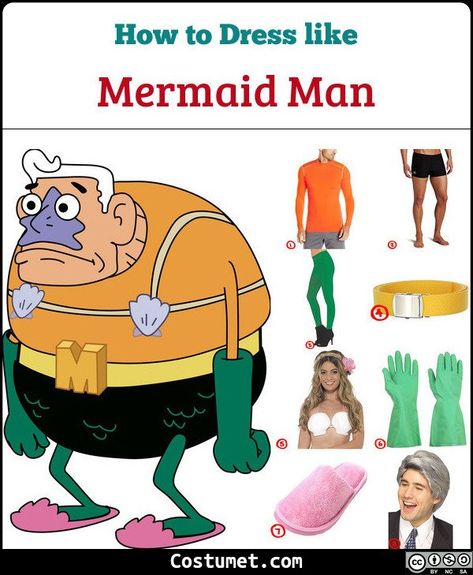 Spongebob And Doodlebob Costume, Merman Costume Spongebob, Mermaidman Spongebob Costume, Doodlebob Costume, Spongebob Rave, Spongebob Squarepants Costume, Spongebob Cosplay, Mermaid Man Costume, Spongebob Costumes