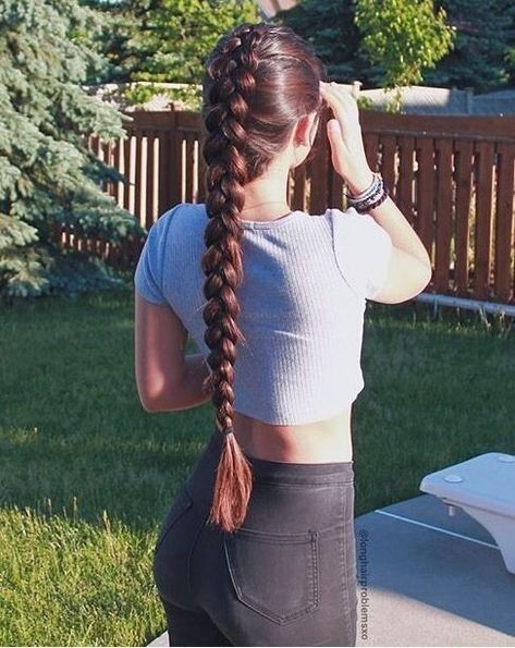 Braid Inspiration, Long Silky Hair, Long Hair Pictures, Really Long Hair, Long Hair Wedding Styles, Hair Stylies, Hair Braid, Haircuts Straight Hair, Hairdo For Long Hair