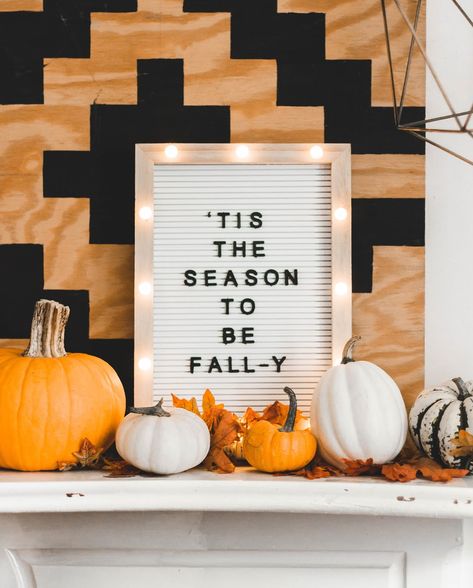 10 Clever Fall Sayings for Your Letter Board + A Free Fall Printable Fall Letterboard Quotes, Fall Letterboard, Fall Letter Board, Letterboard Sayings, Fall Sayings, Letter Board Quotes, Letterboard Quotes, Message Board Quotes, Fall Fireplace