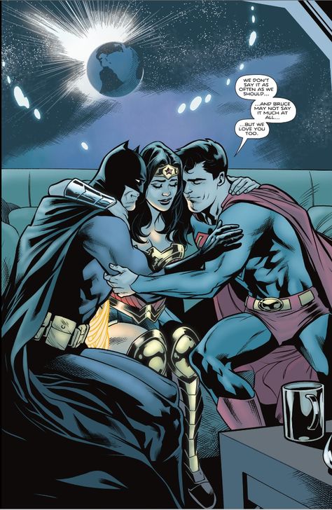 wonder woman 793 Justice League Art, Superman And Wonder Woman, Dc Trinity, Batman Superman Wonder Woman, Batman Wonder Woman, Bruce Timm, Superman Wonder Woman, Batman Funny, Arte Dc Comics