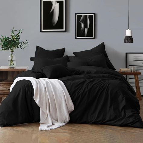 Bedding Comforter, Bed In A Bag, Bed Sets, Soft Bedding, Fitted Sheets, Comforter Set, Black 7, Duvet Cover Set, Flat Sheets