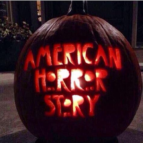 This is for my main thang priscilla ordaz Ahs Pumpkin, Ahs Pumpkin Carving, American Horror Story Profile Pic, Ahs Party, American Horror Story Hotel Aesthetic, American Horror Story Costumes, American Horror Story All Seasons, Pumpkin Story, American Horror Story 3