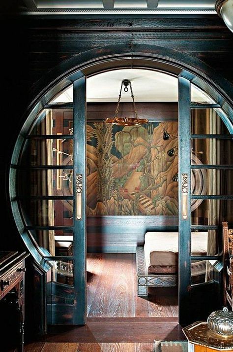 Sliding room dividers for more privacy 21 Asian Bedroom Decor, Interior Art Deco, Graffiti Ideas, Architecture Art Nouveau, Sliding Room Dividers, Japanese Home Decor, Inspiration Bathroom, Asian Homes, Asian Home Decor