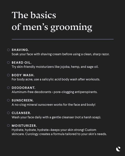 Male Grooming Body, Proper Skin Care Routine, Guys Grooming, Men Skin Care Routine, Care For Yourself, Men Tips, Proper Skin Care, Hygiene Routine, Personal Improvement