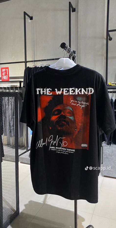 The Weeknd T Shirt Design, Concert Tshirt Designs, The Weekend Tshirt, The Weeknd Clothes, My Dear Melancholy, The Weeknd Aesthetic, Weekend Concert, Weeknd Aesthetic, Tools Drawing