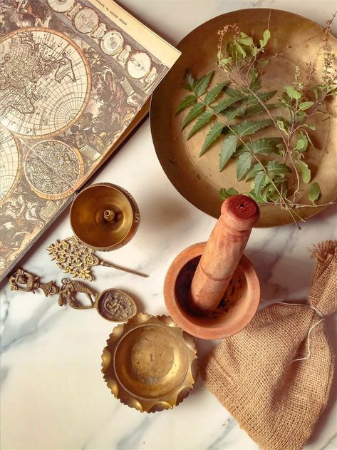 Indian Ayurveda Aesthetic, Indian Product Photography, Ayurveda Product Photography, Indian Mood Board, Indian Vintage Aesthetic, Old Indian Aesthetic, Indian Moodboard, Ayurveda Aesthetic, Ingredients Photography