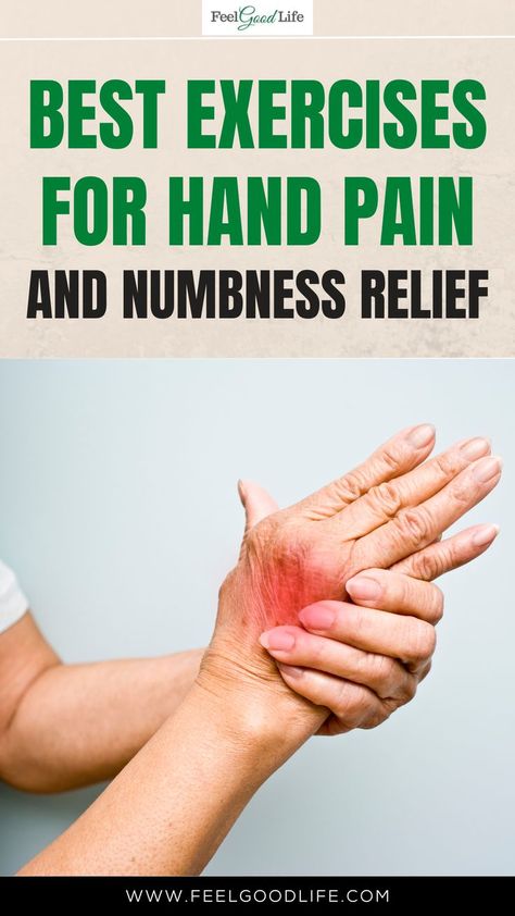 Exercises For Numb Fingers, Sore Hands Relief, Arthritic Hand Pain Relief, Hand Exercises For Arthritic Hands, Hand Numbness And Tingling, Numb Hands Home Remedies, Hand Stretching Exercises, Hand Exercises For Women, Numbness In Fingers