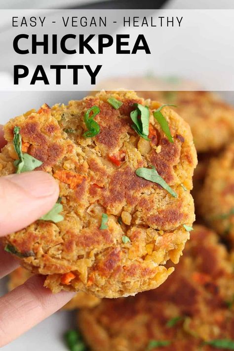 Healthy Patties, Vegan Chickpea Burger, Vegan Chickpea Recipes, Vegan Patties, Chickpea Patties, Chickpea Burger, Vegan Chickpea, Vegan Blueberry, Chickpea Recipes