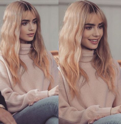 Lily Collins Blonde, Audrey Hepburn Photos, Lily Jane Collins, Blonde Bombshell, Lily Collins, Light Hair, Hollywood Glamour, Celebrities Female, Makeup Hair