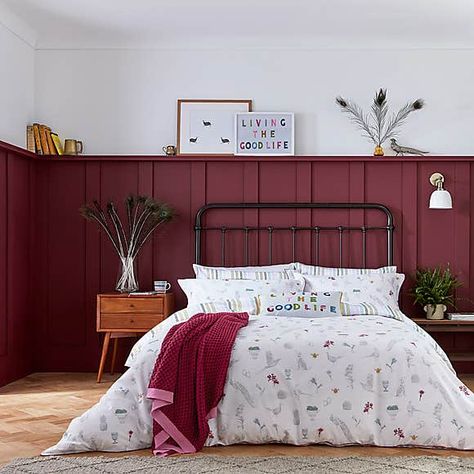 Burgundy Bedroom Decor, Burgundy Bedroom, King Duvet Cover Sets, King Size Duvet, Double Duvet Covers, White Duvet Covers, White Duvet, Single Duvet Cover, Reversible Duvet Covers