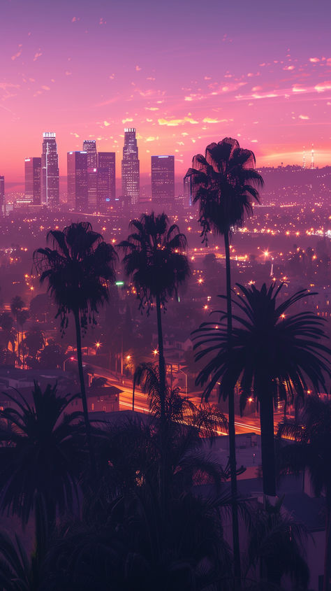 Sunset in LA #iPhone #Android #iPhoneWallpaper #AndroidWallpaper #Aesthetic #AestheticWallpaper #AestheticWallpaperiPhone #AestheticWallpaperiPad #AestheticWallpaperAndroid Loficore Aesthetic, Sunset City Wallpaper, Synthwave Sunset, Sunset Wallpaper Iphone, Sunset Aesthetic Wallpaper, Black Hd Wallpaper Iphone, Los Angeles Wallpaper, Cityscape Wallpaper, Artsy Background