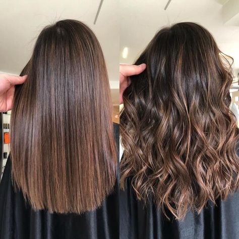 Coffee Balayage, Easy Ponytail Hairstyles, Easy Ponytail, Balayage Long Hair, Rambut Brunette, Colorful Hairstyles, Ponytail Hairstyles Easy, Brown Hair Inspo, Brunette Balayage