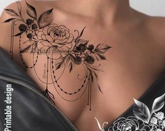 #OwlTattoo #CuteOwlTattoo #OwlInk #OwlTattooDesign #OwlTattooArt #InkedOwls #OwlTattooIdeas #OwlTattooLove #TattooInspiration #AnimalTattoos Chest Tattoo Designs Female, Rosen Tattoo Frau, Bauch Tattoos, Belly Tattoos, Cool Chest Tattoos, Chest Tattoos, Chest Tattoos For Women, Shoulder Tattoos For Women, Dope Tattoos For Women