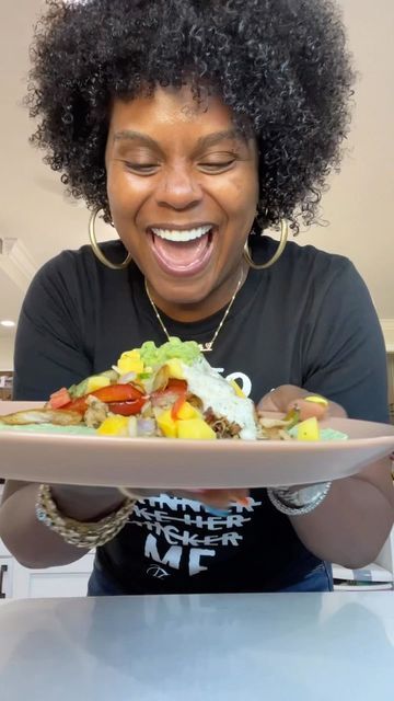 Tabitha Brown on Instagram: "It’s 🌮 Tuesday!!! What about some Jerk jackfruit tacos for dinner? Well let’s make some! T-shirt from @femininefunk #vegan #dinner #foodie #tabithabrown #jackfruit #tacos #jerkseasoning #tacotuesday" Jack Fruit Tacos, Jerk Jackfruit, Fruit Taco, Tacos For Dinner, Jackfruit Tacos, Jack Fruit, Tabitha Brown, Meatless Recipes, Food Video