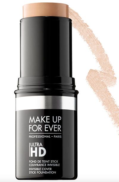 Best Foundation Sticks: Make Up For Ever Ultra HD Invisible Cover Stick Foundation Top Foundations, Foundation Brands, Olive Undertones, Foundation Stick, Foundation Application, Stick Foundation, Cotton Buds, Eye Tutorial, Matte Foundation