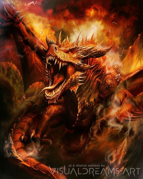 Into the fire Demonic Dragon, Dragon Fire, Japanese Dragon Tattoos, Dragon Tales, Dragon Artwork Fantasy, Dragon Tattoos, Dragon Images, Anthro Dragon, Japanese Dragon