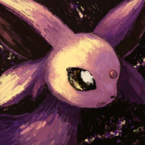 Espeon Pfp Aesthetic, Espeon Card Art, Espeon Painting, Pokemon Espeon Wallpaper, Espeon Aesthetic, Ice Type Pokemon, Espeon Icon, Espeon Wallpaper, Pokemon Espeon