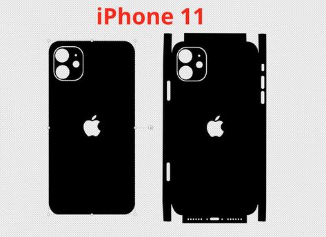 Apple iPhone 11 Vector Cut File Skin Template | Etsy Skin Template, Friendship Quotes Images, Photo Cutout, Vintage Jewelry Ideas, Iphone Video, Iphone Mockup, Electronics Mini Projects, Iphone 2, Apple Iphone 11