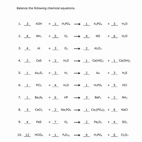 Scientific Notation Notes, Balancing Equations Chemistry, Algebra Equations Worksheets, Balancing Chemical Equations, Workbook Layout, Equations Notes, Density Worksheet, Chemical Equations, Literal Equations