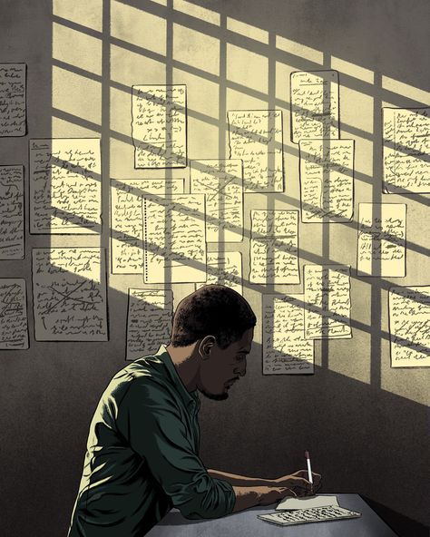 The Man Rewriting Prison from Inside | The New Yorker Writing A Novel, Life Of Jesus Christ, Business Cartoons, Office Images, Drama Club, Jesus Lives, Real Hero, Book Writing Tips, Novel Writing