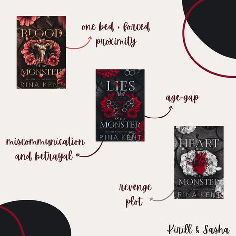 Blood Of My Monster Rina Kent Aesthetic, Rina Kent Monster Trilogy, Monster Tropes, Heart Of My Monster Rina Kent, Lies Of My Monster Rina Kent, Blood Of My Monster By Rina Kent, All The Lies Rina Kent, Lies Of My Monster, Blood Of My Monster