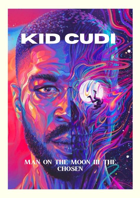 Kid Cudi Album Cover, Kid Cudi Albums, Kid Cudi Poster, Fallout Posters, Song Posters, Album Artwork Cover Art, Cool Album Covers, Album Cover Poster, Music Collage