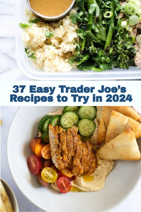 Buy all of your groceries at Trader Joe’s? I thought so, it seems to be everyone’s favorite grocery store. 😉 Run out to your nearest TJ’s to stock up on these ingredients that turn everyday Trader Joe’s ingredients into easy Trader Joe’s meals! Meal Planning Recipes Healthy, Chicken Vegetable Curry, Trader Joes Recipes Dinner, Trader Joes Meal Planning, Easy Dinner Side Dishes, Dinner Side Dish Recipes, Joe Recipe, Trader Joes Recipes, Dinner Side