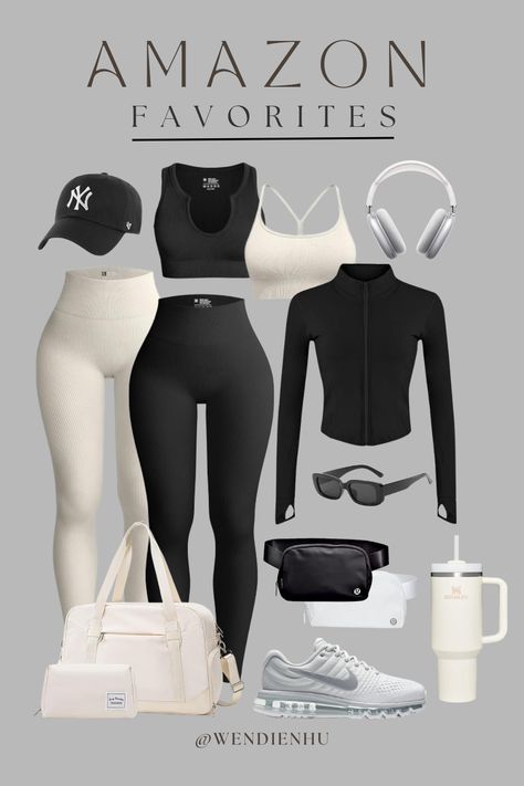 black white workout outfit, black white workout aesthetic, black white set, black white workout shorts outfit, black white workout legging outfit, black white workout outfit aesthetic, amazon finds, airpod max aesthetic outfit, white airpod max case, amazon workout clothes, amazon workout outfit women, amazon workout sets, amazon workout clothes, white nike socks, lululemon belt bag, white lululemon bag, nike white AirMax, women airmax, black white daily outfit, stanley tumbler, white tumbler 2024 Workout Outfits Women, White Workout Aesthetic, Amazon Gym Outfits Women, Nike Leggings Outfit Casual, Black Gym Outfit Aesthetic, Athleisure Outfits Black Women, Amazon Workout Outfits Women, Workout Sets Outfit Aesthetic, Nike Socks Over Leggings Outfit