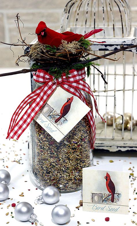 Today we have a quick and easy DIY Bird Seed with Free Printable Tags for you. It makes such a wonderful gift for that special Natural Lover in your life! Valentines Bricolage, Unique Gift Baskets, Best Gift Baskets, Easy Handmade Gifts, Cute Diy Projects, Easy Handmade, Fair Projects, Christmas Baskets, Bird Seed