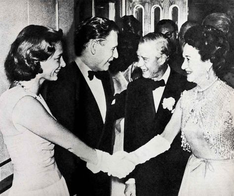 The Handshake That Rocked The Boat! - Vintage Paparazzi Frederick And Nelson Seattle, Elvis Presley And Ricky Nelson, Nelson Rockefeller, Duchess Of Windsor, Vintage Paparazzi, Wallis Simpson, Prince Felix, Marry You, King George