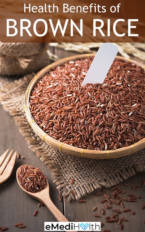 Learn about the benefits of brown rice among things like its ability in promoting heart health and controlling blood sugar!   #brownrice #healthyfood #rice #nutritionfacts #nutrition #hearthealth #bloodsugar #naturalremedies #healthyfood #vegan #expertadvice #healthyrecipes Brown Rice Benefits Health, Brown Rice Nutrition Facts, Rice Health Benefits, Benefits Of Brown Rice, Rice Benefits, Brown Rice Benefits, Food Knowledge, Red Rice, Nutritional Value