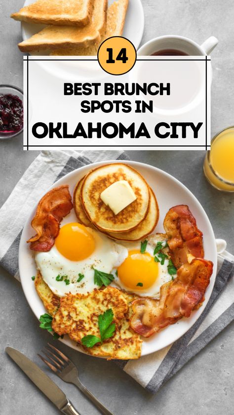 Best Brunch Spots in Oklahoma City Oklahoma City Restaurants, Best Breakfast Sandwich, Weekday Breakfast, Girls Brunch, Brunch Places, Healthy Restaurant, Brunch Restaurants, Oklahoma City Oklahoma, City Restaurants