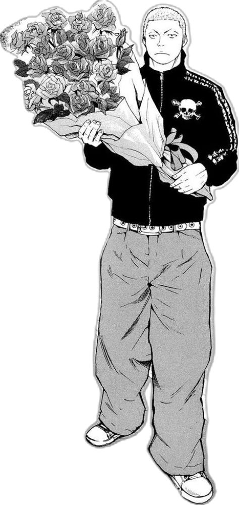 Anime Buzzcut, Clover Tetsuhiro Hirakawa, Vagabond Manga, Clover Manga, Anime Gangster, Human Poses Reference, Human Poses, Figure Drawing Reference, Manga Pages