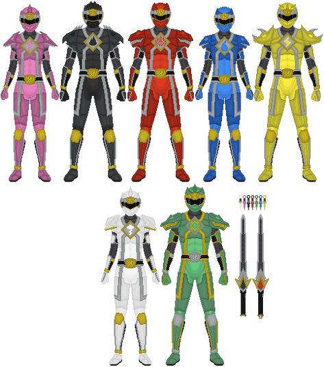 Commission: Ninryu Sentai Zyuninger, P3 by Kamen-Zero on DeviantArt Ranger Armor, Saban's Power Rangers, New Power Rangers, Power Rangers Fan Art, Go Busters, Power Rangers Samurai, Superhero Suits, Korea South, Power Rangers Art