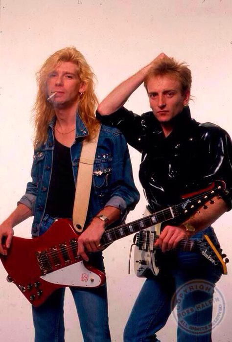 Terror twins Steve Clarke, Steve Clark, Def Leppard Band, Terror Twins, Def Leppard Joe Elliot, Def Leopard, Vivian Campbell, Phil Collen, Rick Savage