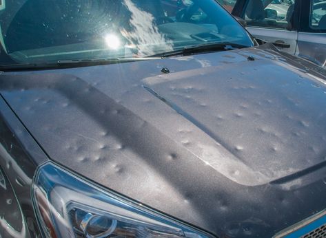 Living With Hail Damage? With Dent Lion, You Don't Have To. http://dentlion.com/auto-hail-damage-repair/ Car Dent Repair, Car Dent, Damaged Cars, Auto Body Shop, Collision Repair, Hail Storm, Auto Body Repair, Dent Repair, Diy Car