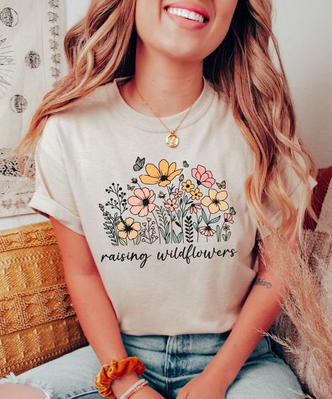 Raising Wildflowers, Christmas Cookie Shirt, Cookie Shirt, T Shirt Flowers, Mother Shirts, Flower Farm, Christmas Cookie, Christmas Cookies, San Jose