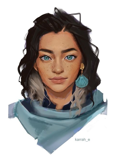 Fantasy Portraits, Dungeons And Dragons Characters, Dnd Art, Arte Fantasy, Tabletop Rpg, Dnd Characters, Character Portraits, A Drawing, Fantasy Character Design