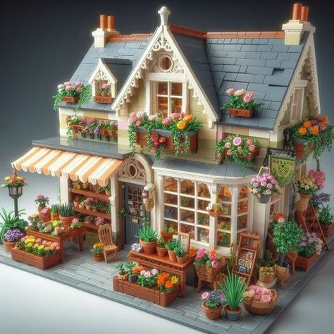 What To Build Out Of Legos, Vintage Lego Sets, Lego Building Ideas Aesthetic, Fun Lego Sets, Lego Cottage Ideas, Lego Houses Ideas, Things To Make Out Of Legos, Cool Lego Ideas To Build, Lego Cottage