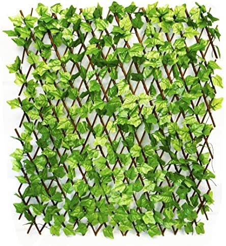 Amazon.in : artificial garden wall Lattice Fence Panels, Artificial Garden Plants, Decorative Trellis, Ivy Flower, Artificial Plant Wall, Lattice Fence, Ivy Plants, Artificial Plants Outdoor, Front Yard Fence