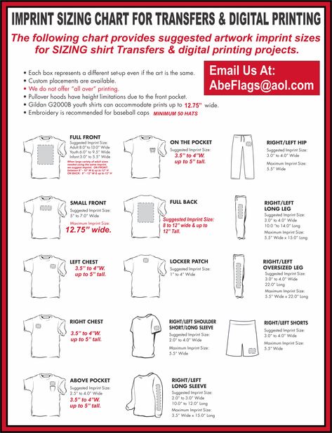 T-Shirt Imprinting Letter Size For Vinyl On Shirts, Vinyl Size For Pocket On Shirt, Vinyl Shirt Placement Guide, Shirt Placement For Vinyl, Pocket Size For Vinyl, Size For Vinyl On Shirts, Tshirt Placement Guide For Vinyl, Design Placement On Back Of Shirt, T Shirt Business Organization